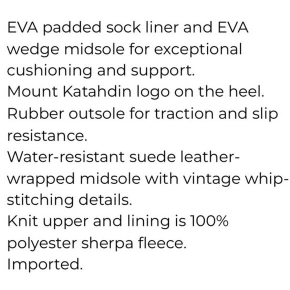 LL Bean Cozy Slipper Slides Size 8 Navy Blue Fleece - Picture 10 of 12